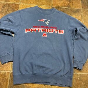 2011 New England Patriots Blue Sweater